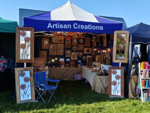 Artisan Wood Creations | Midsummer & Midwinter Fair | Exhibitor at Wealden Times Fair.